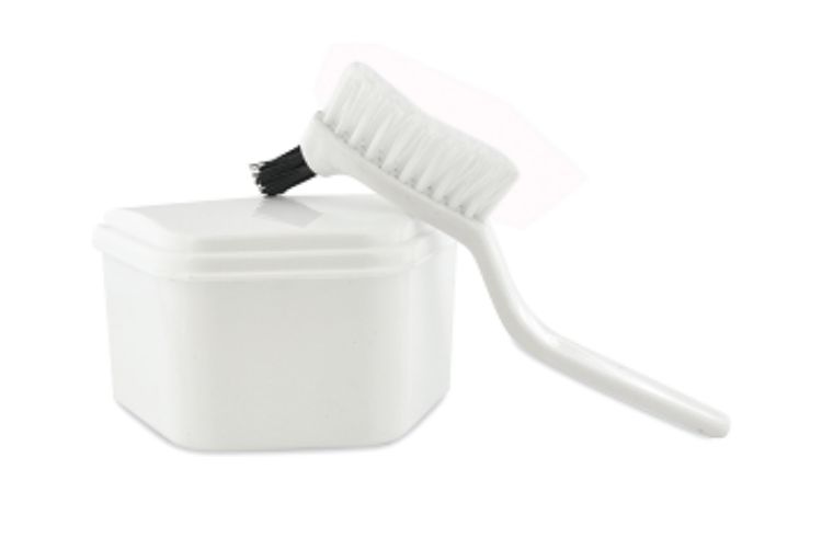 Denture Bath with Brush Set