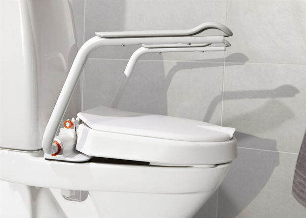 Hi-Loo Angled Toilet Seat Raiser - Fits Elongated Toilets