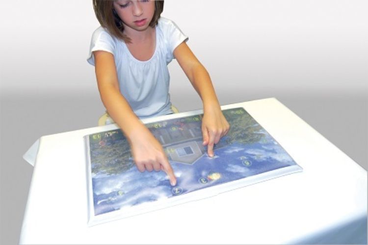 Gel Foam Picture Frame - Suburb Scene 