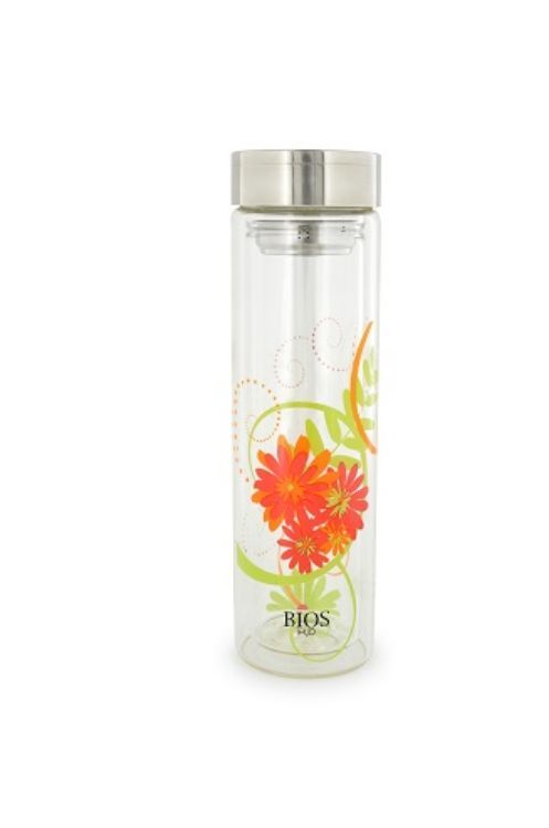 Glass Double Walled Tea Infuser - Flourish 