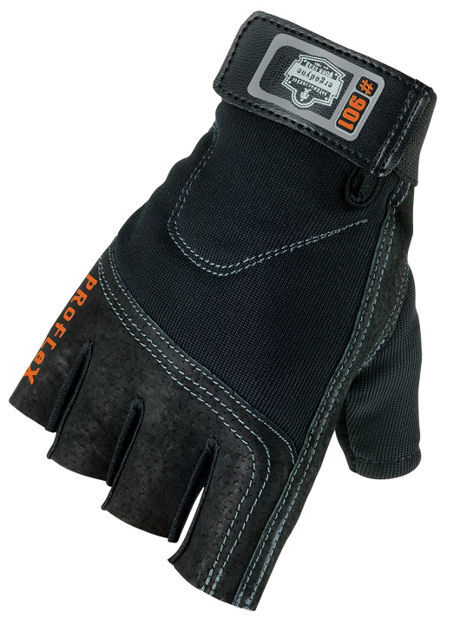Half Finger Econo Impact Gloves-Small