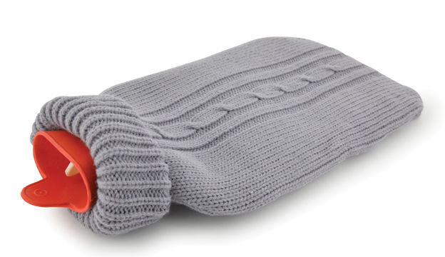 Hot Water Bottle with Cozy 