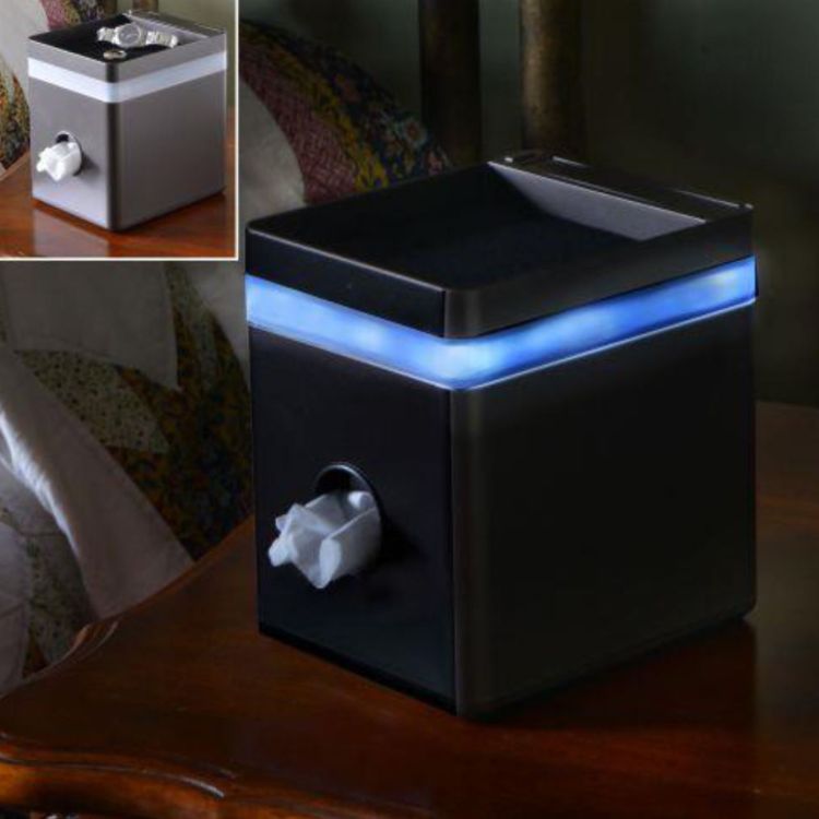 Lighted Tissue Box  
