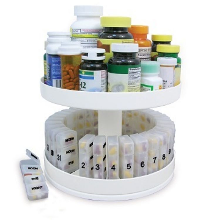 Revolving Pill Holder