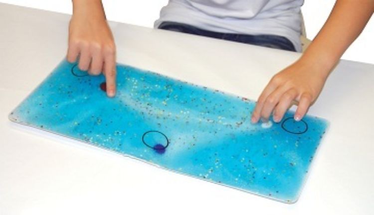 Sensory Stimulation Gel Pad with marbles