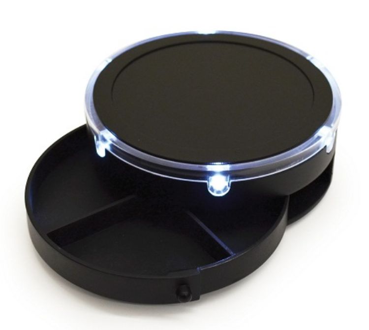 LED Nightstand Caddy