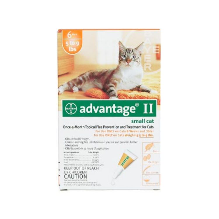 Advantage Flea Control for Cats 1-9 lbs 6 Month Supply