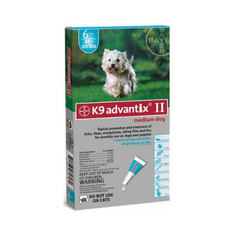 Advantix Flea and Tick Control for Dogs 10-22 lbs 6 Month Supply