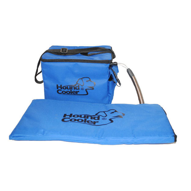 AKOMA Dog Products Hound Cooler Blue 11" x 22" 