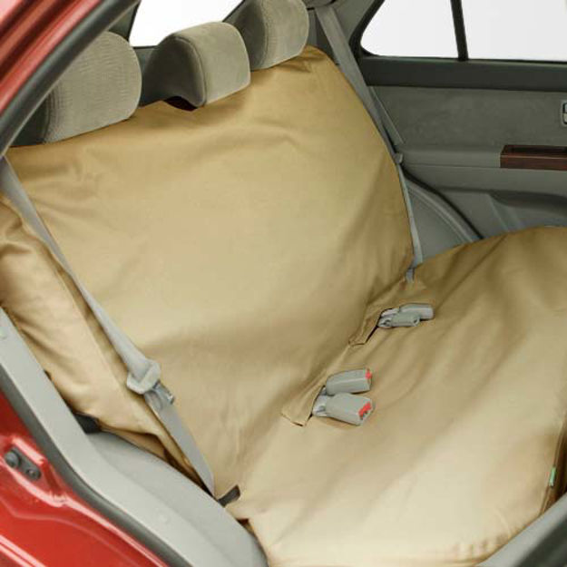 Bergan Mid to Large Bench Car Seat Protector Tan 54.50" x 55" x 0.15" 