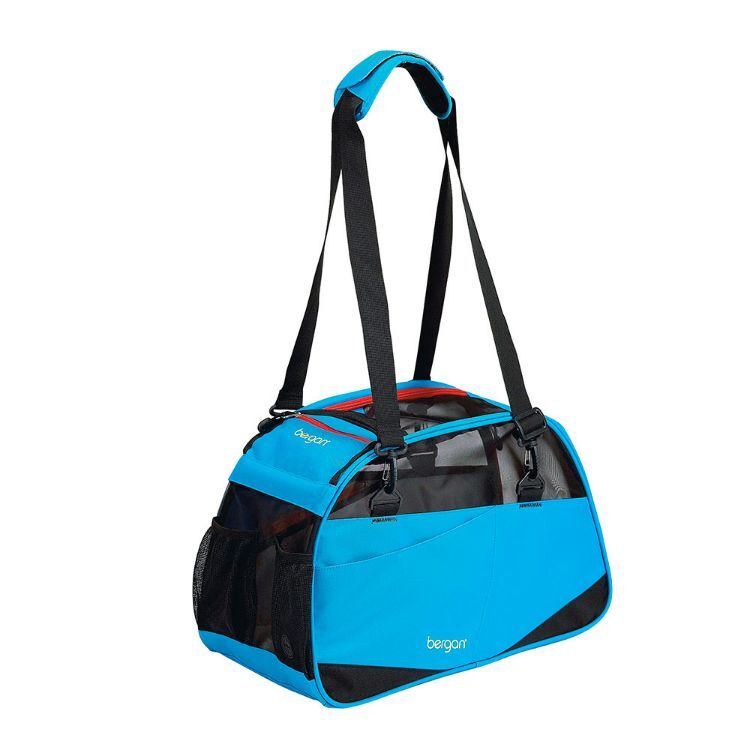 Bergan Voyager Pet Carrier Medium / Large Bright Blue 13" x 19" x 10" 