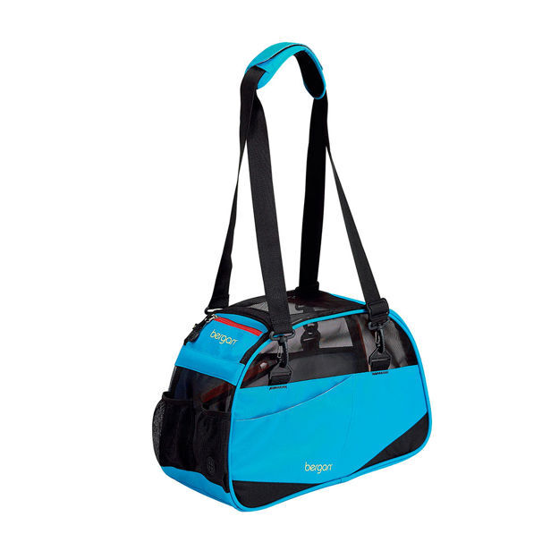 Bergan Voyager Pet Carrier Small Bright Blue 12" x 8" x 17" 