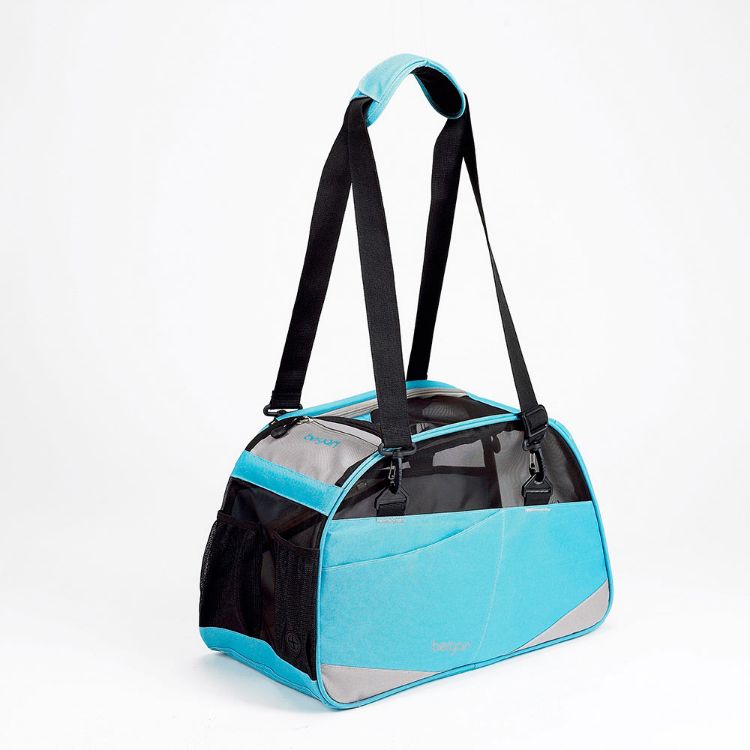 Bergan Voyager Pet Carrier Medium / Large Air Blue 13" x 19" x 10" 