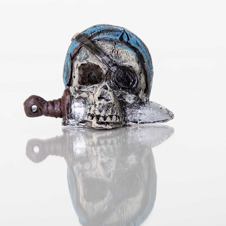 BioBubble Decorative Pirate Skull 2" x 2" x 2" 