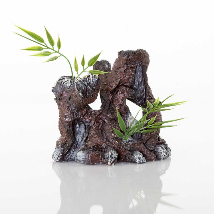 BioBubble Decorative The Old Stump 4.25" x 3" x 4.25"