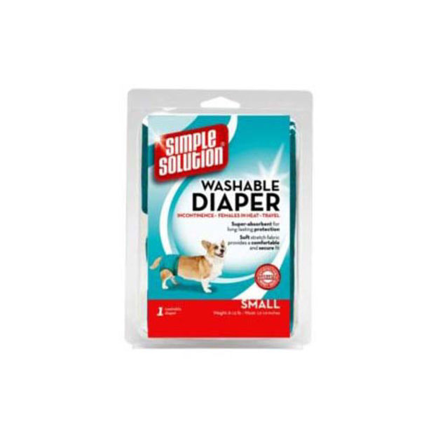 Simple Solution Dog Diaper Garment Small Teal