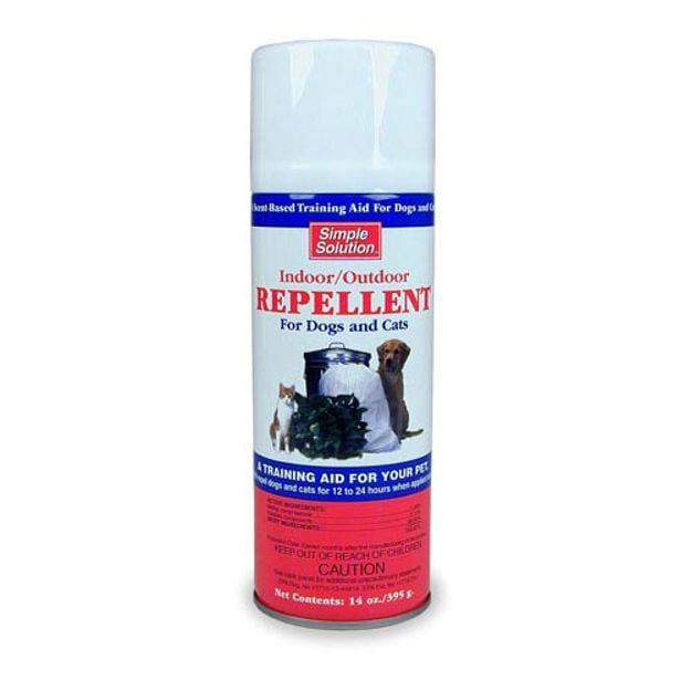Simple Solution Indoor / Outdoor Repellent For Dogs and Cats 14 oz 