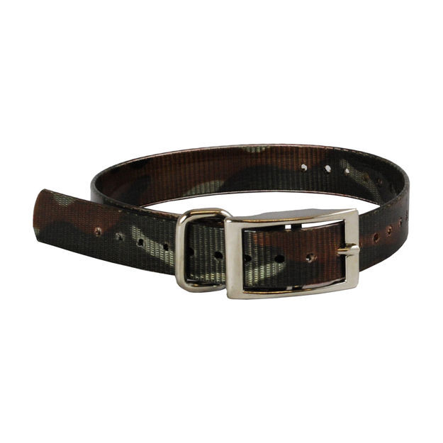 The Buzzard's Roost Collar Strap 1" Camo 1" x 24"