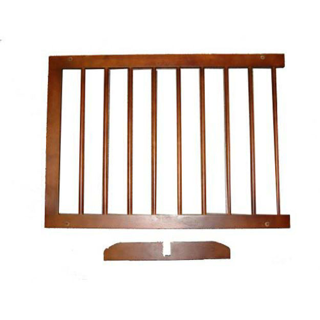 Cardinal Gates Extension For Step Over Free Standing Gate Walnut 22" x 20" 