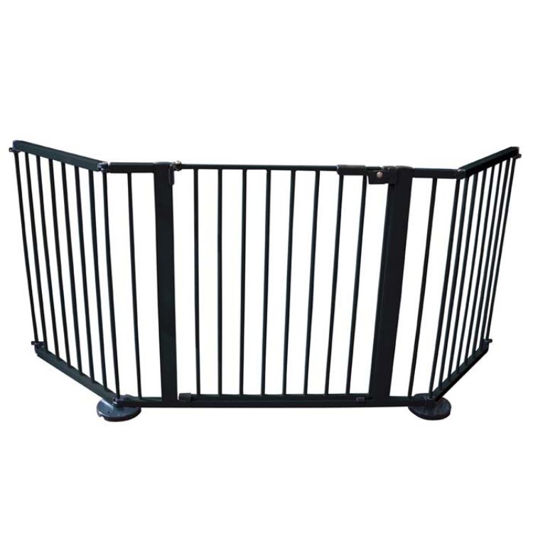 Cardinal Gates VersaGate Hardware Mounted Pet Gate Black 40" - 77.25" x 30.5" 