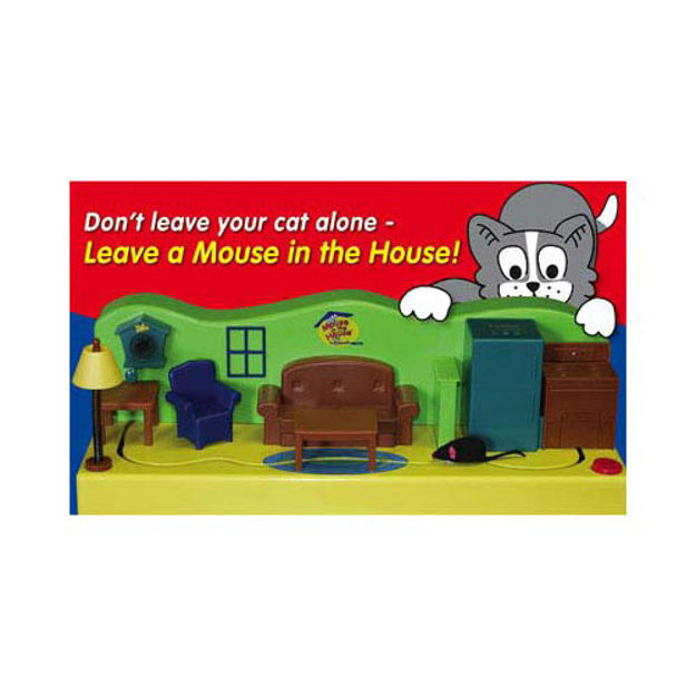mouse in the house cat toy