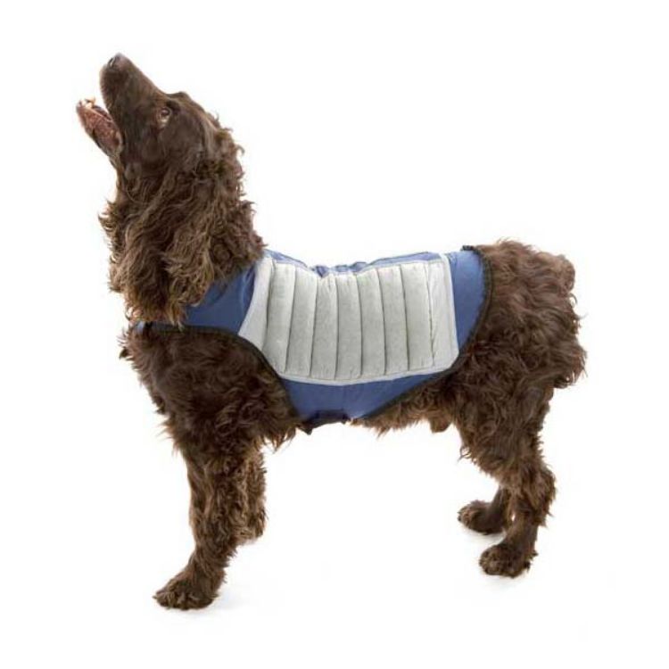 Cool K9 Dog Cooling Jacket Small Blue/Gray