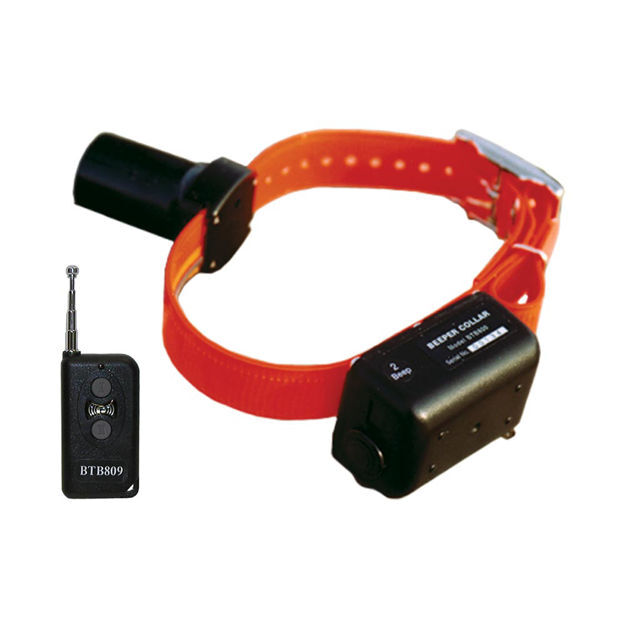 D.T. Systems Baritone Dog Beeper Collar With Remote Orange