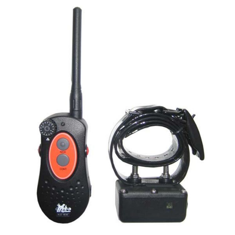 D.T. Systems H2O 1 Mile Dog Remote Trainer with Rise and Jump Black 