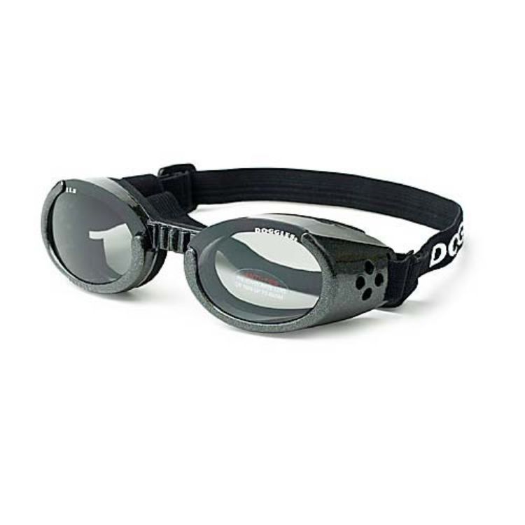 Doggles ILS Dog Sunglasses Small Black / Smoke    