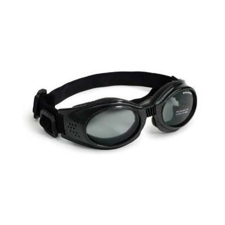 Doggles Originalz Dog Sunglasses Large Black / Smoke 