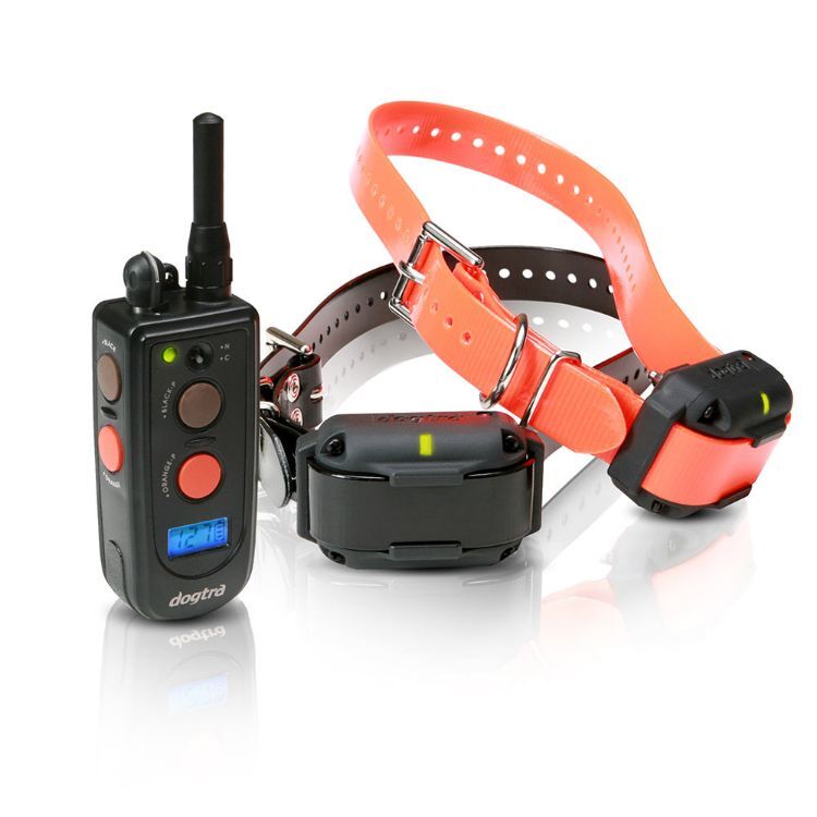 Dogtra Training and Beeper 3/4 Mile 2 Dog Remote Trainer Black / Orange 