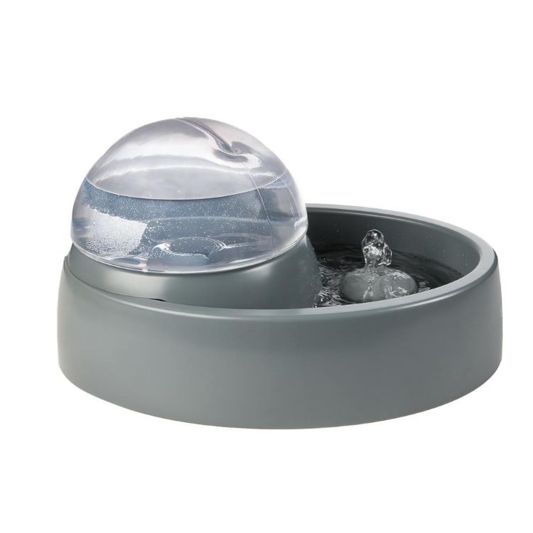 Eyenimal Pet Fountain 50 ounces Gray 