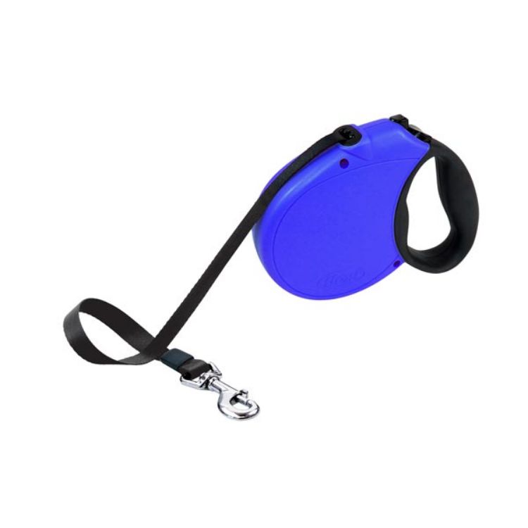 Flexi USA Freedom Softgrip Retractable Cord Leash 16 feet up to 110 lbs Large Blue 