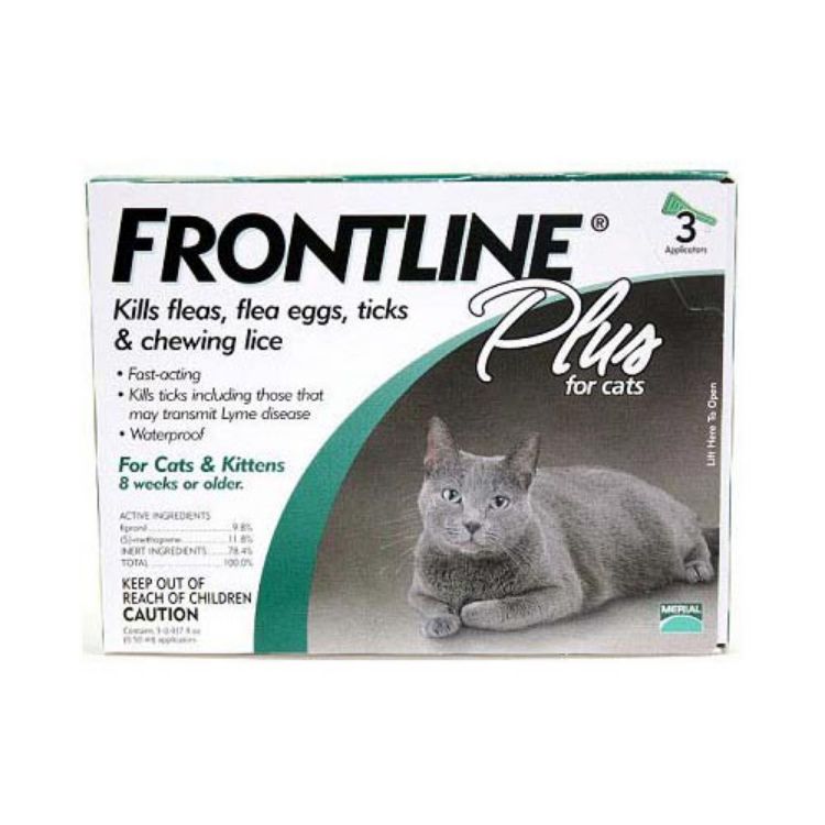 Frontline Flea Control Plus for All Cats And Kittens 3 Month Supply