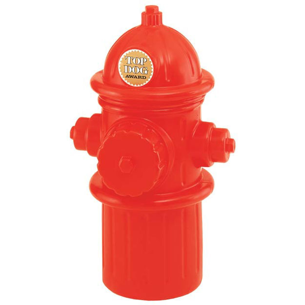 Hueter Toledo Fireplug Storage Container Red 13" x 14" x 24"