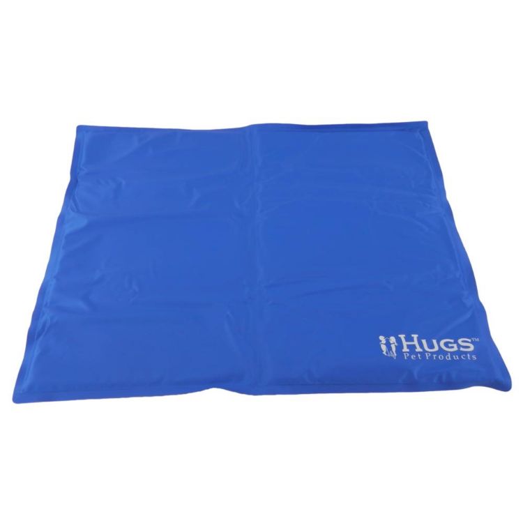 Hugs Pet Products Pet Chilly Mat Medium Blue 19.5" x 15.5" x 0.75" 