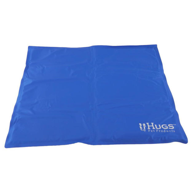 Hugs Pet Products Pet Chilly Mat Extra Large Blue 38" x 32" x 0.75" 