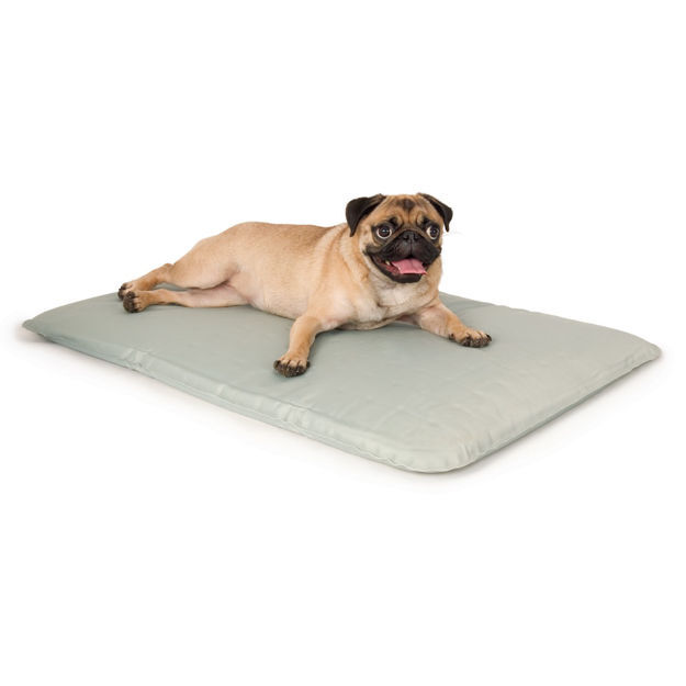 K&H Pet Products Cool Bed III Thermoregulating Pet Bed Small Gray 17" x 24" x 0.5"