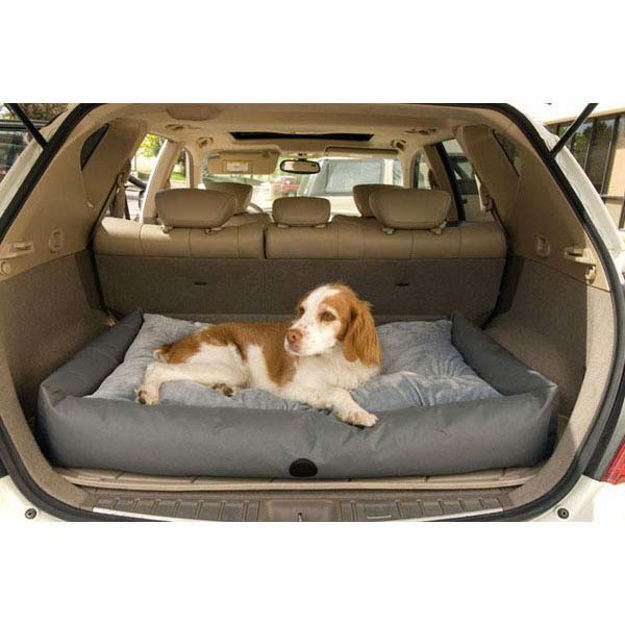K&H Pet Products Travel / SUV Pet Bed Small Gray 24" x 36" x 7" 