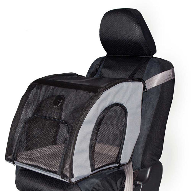 K&H Pet Products Pet Travel Safety Carrier Large Gray 29.5" x 22" x 25.5"