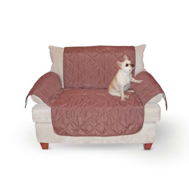 K&H Pet Products Economy Furniture Cover Chair Chocolate 75" x 61" x 0.25" 