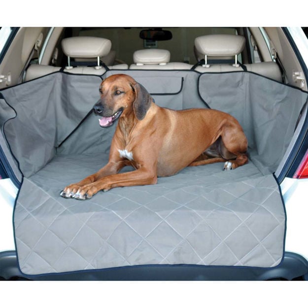K&H Pet Products Quilted Cargo Cover Gray 52" x 40" x 18"