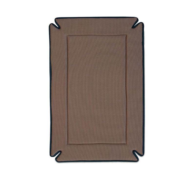 K&H Pet Products Odor-Control Dog Crate Pad Mocha 37" x 54" x 0.5" 