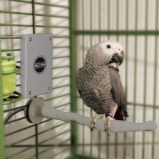 K&H Pet Products Snuggle Up Bird Warmer Medium / Large Gray 7" x 4" x 0.5"
