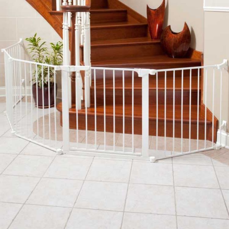 Kidco Auto Close ConfigureGate Pet Gate White 84" x 31"