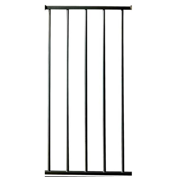 Kidco Pressure Mounted Extension Kit 12" Black 12" x 29.5"