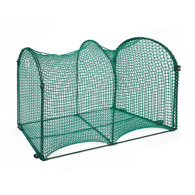 Kittywalk Deck and Patio Outdoor Cat Enclosure Green 48" x 18" x 24"