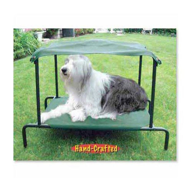 Puppywalk Breezy Bed Outdoor Dog Bed Green 48" x 39" x 39" 