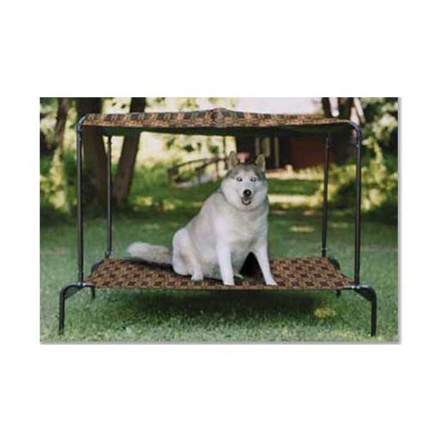 Puppywalk Breezy Bed Outdoor Dog Bed Royale 48" x 39" x 39" 