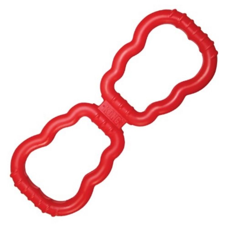 Kong Tug Dog Toy Red 16.5" x 5.5" x 1" 